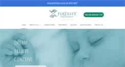 Desktop Screenshot of fertilitypartnership.com